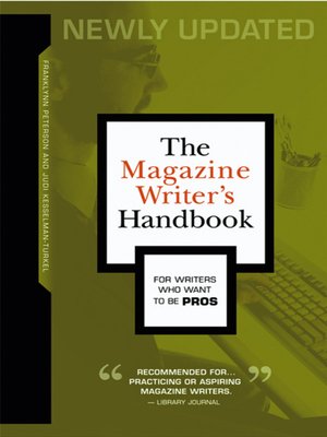 cover image of The Magazine Writer's Handbook